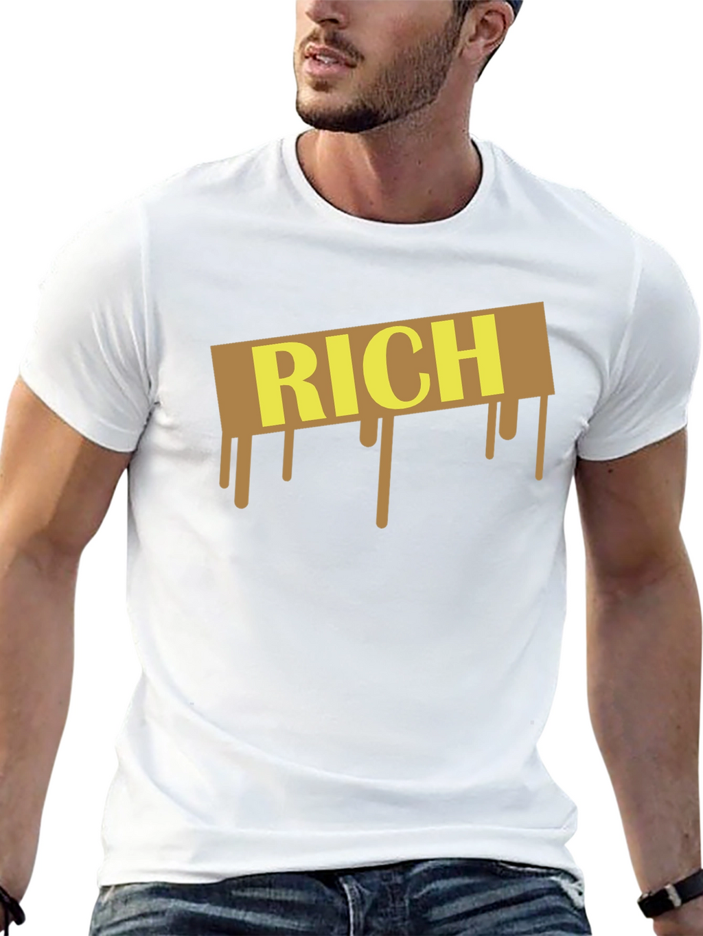 Rich Drip Graphic T-Shirt - Cool & Trendy Design