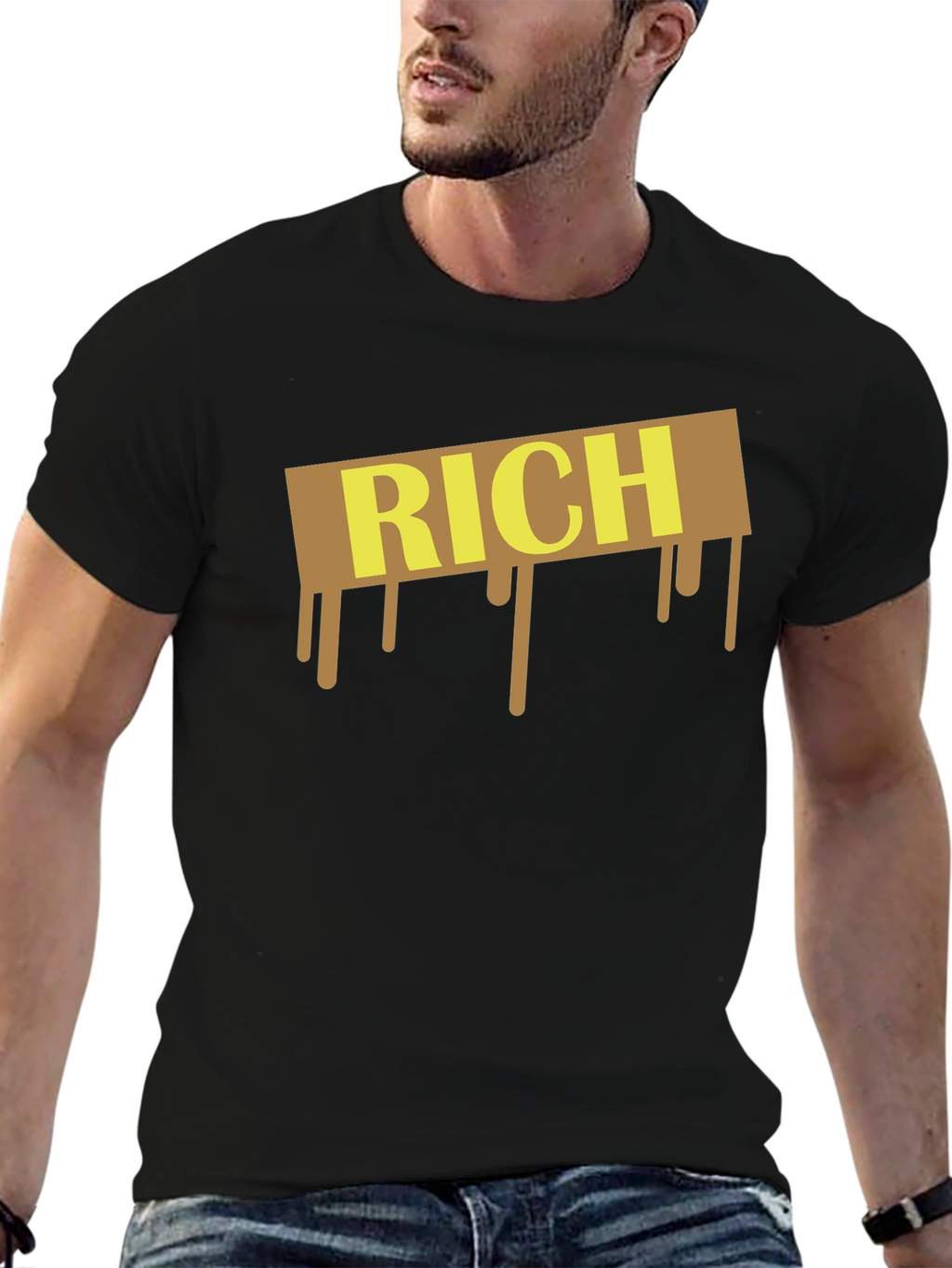 Rich Drip Graphic T-Shirt - Cool & Trendy Design