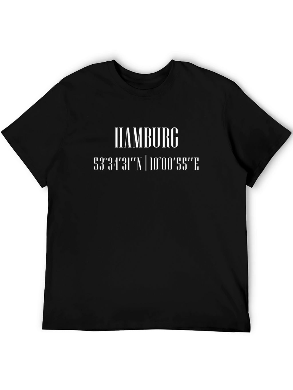 Hamburg Coordinates T-Shirt - City Pride