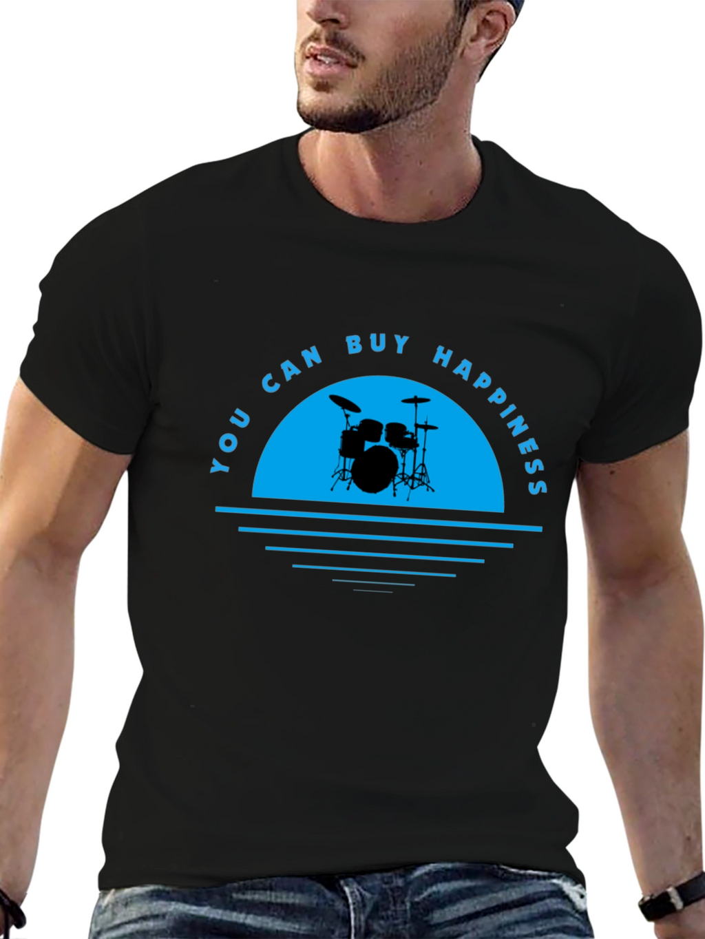Drum Set Happiness T-Shirt