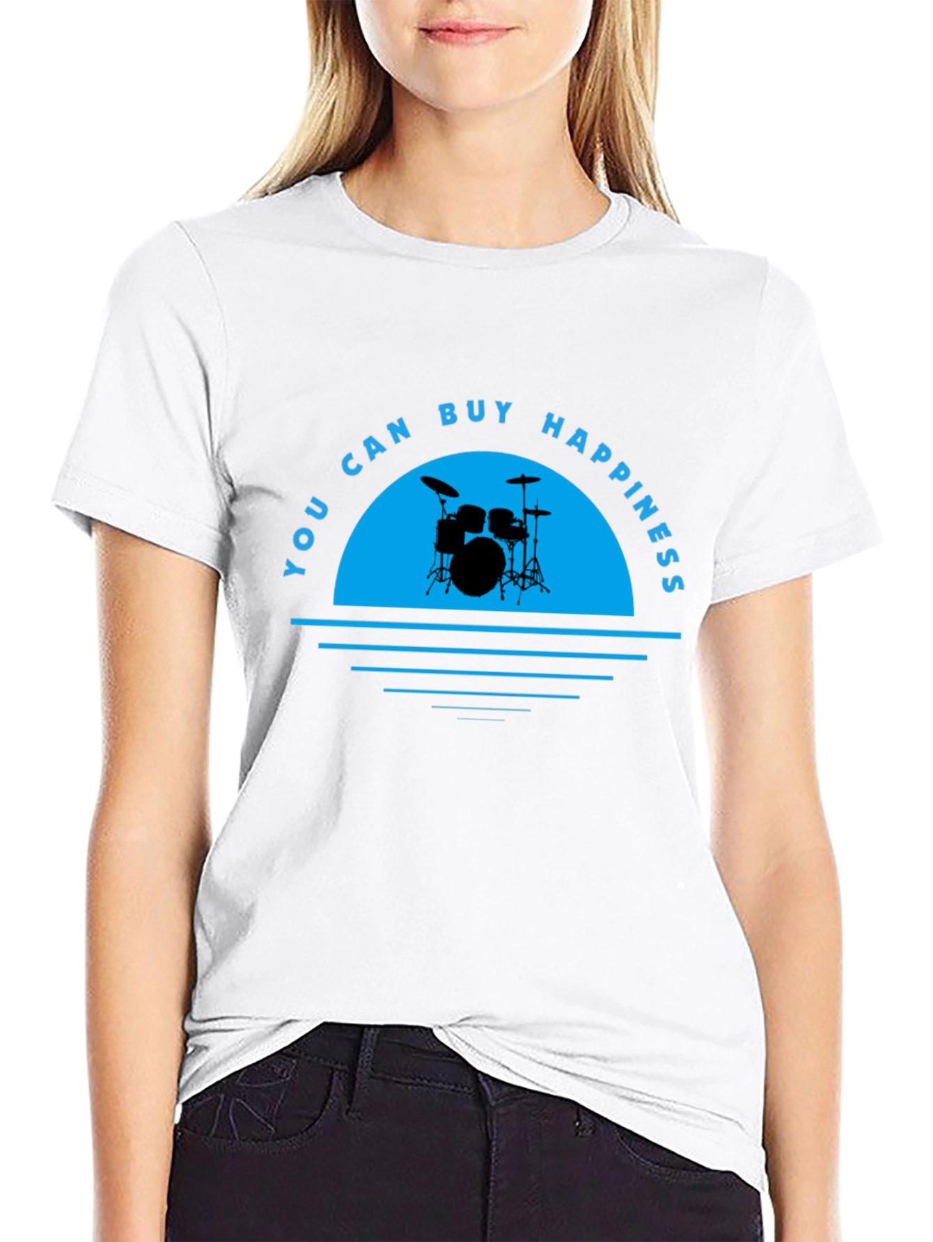 Drum Set Happiness T-Shirt