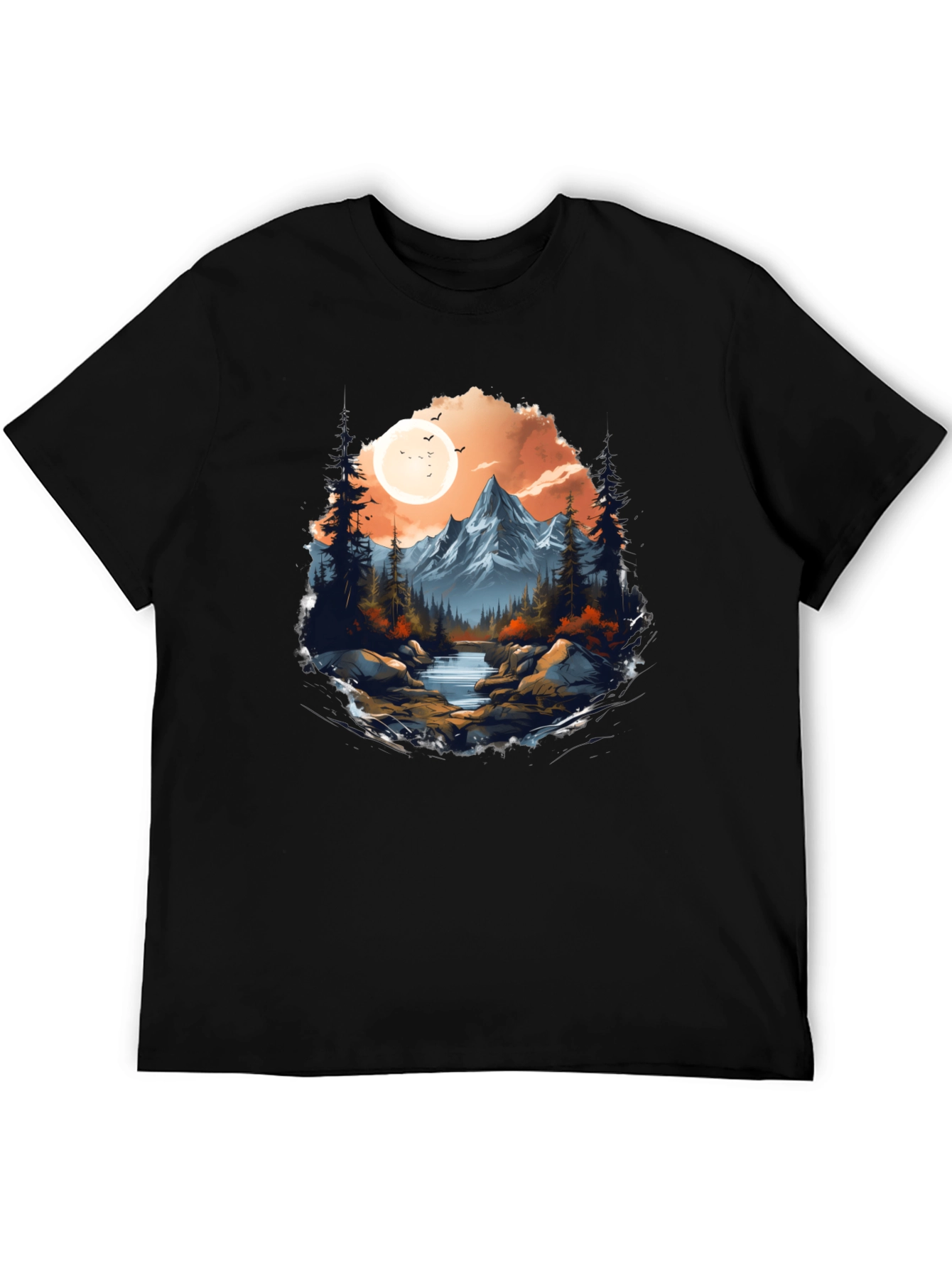 Mountain Landscape Graphic Tee