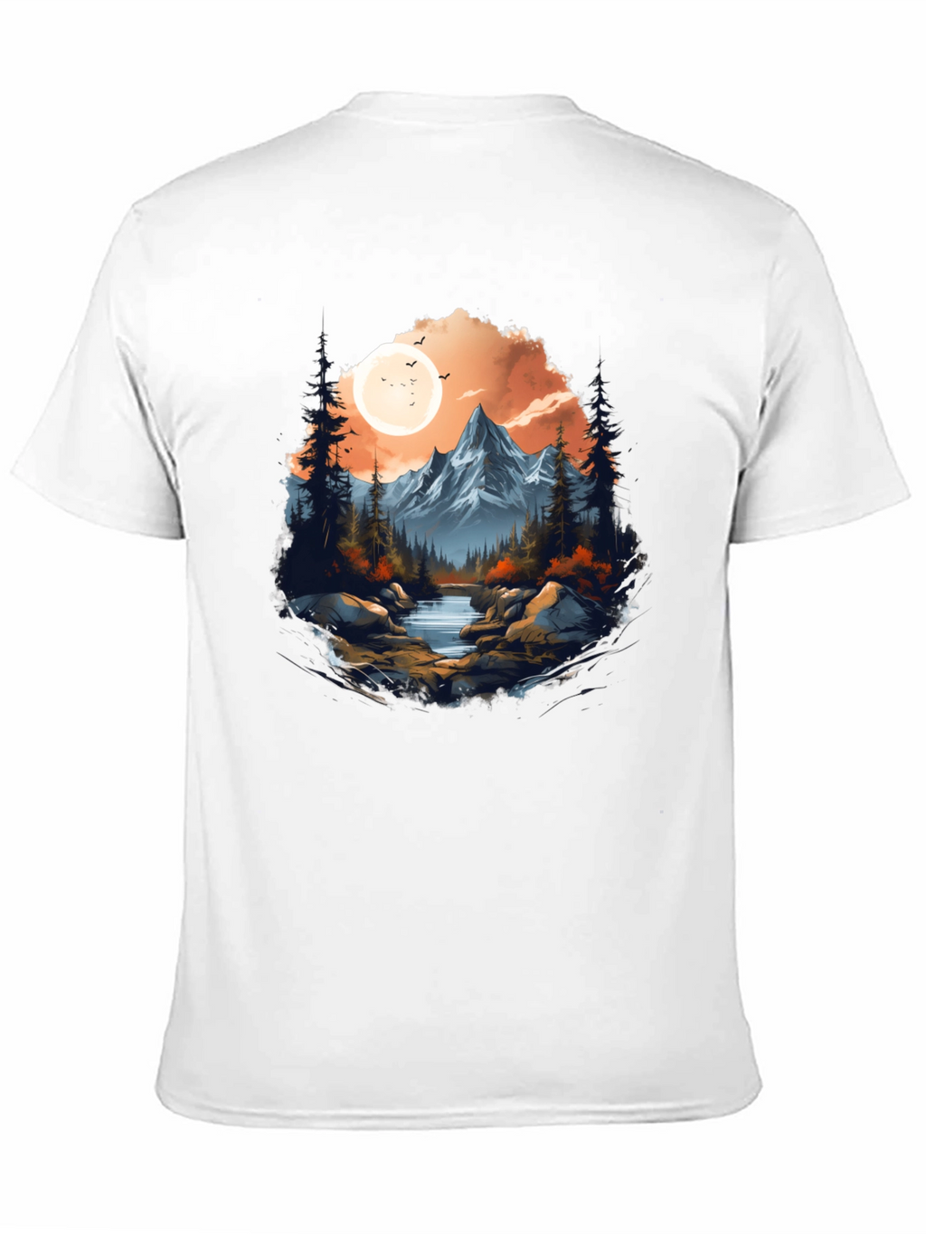 Mountain Landscape Graphic Tee