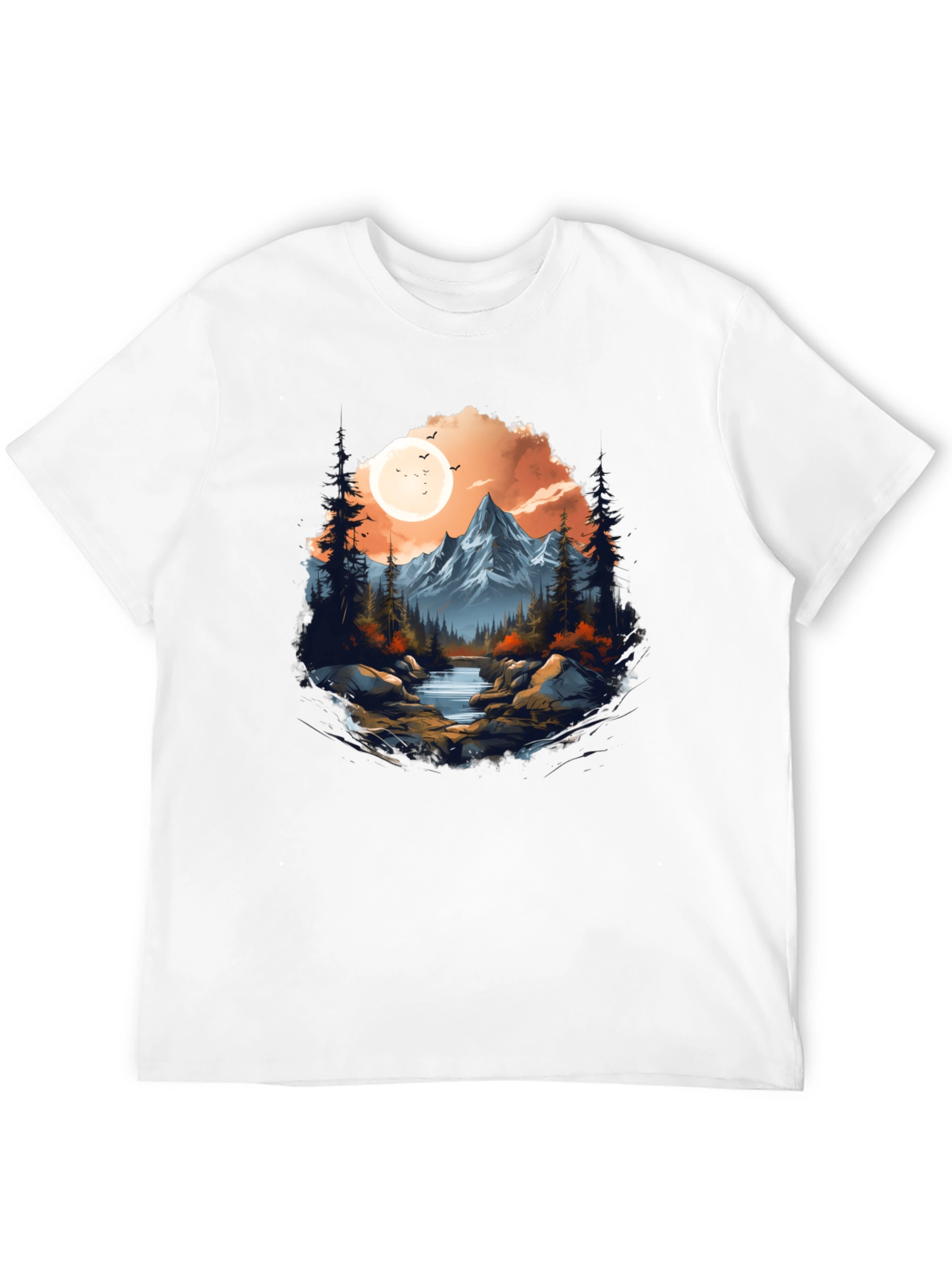 Mountain Landscape Graphic Tee