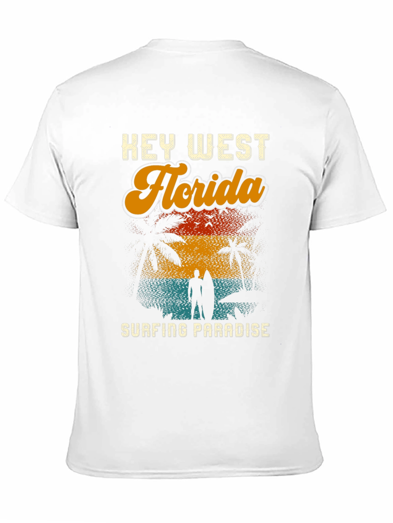Key West Florida Surfing Paradise T-Shirt