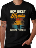 Key West Florida Surfing Paradise T-Shirt