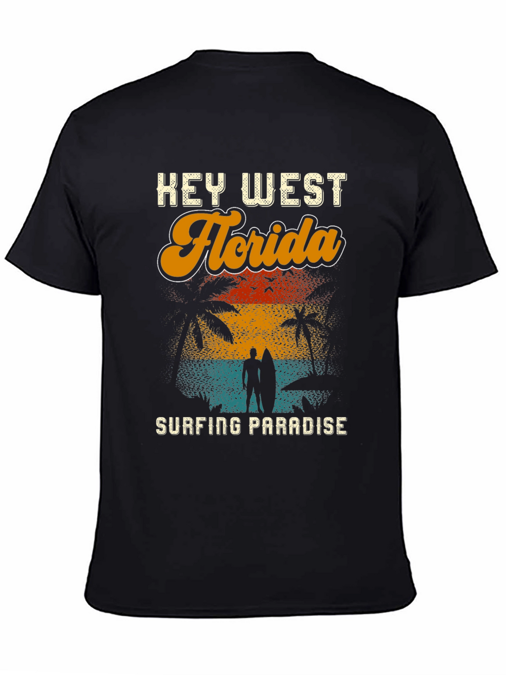 Key West Florida Surfing Paradise T-Shirt