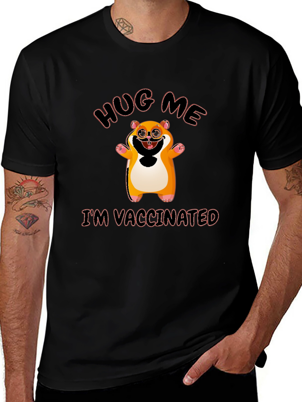 Hug Me Im Vaccinated T-Shirt