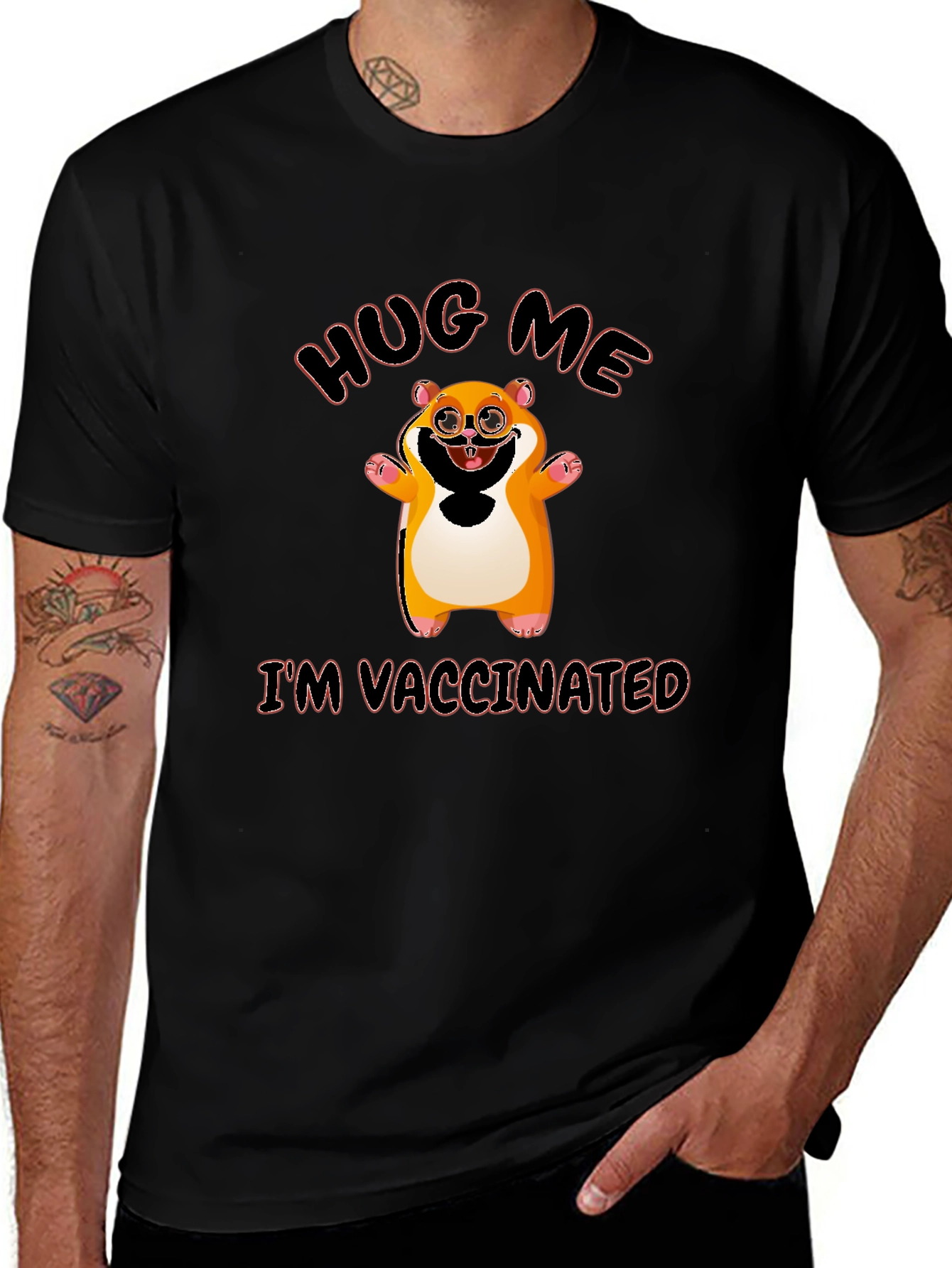 Hug Me Im Vaccinated T-Shirt