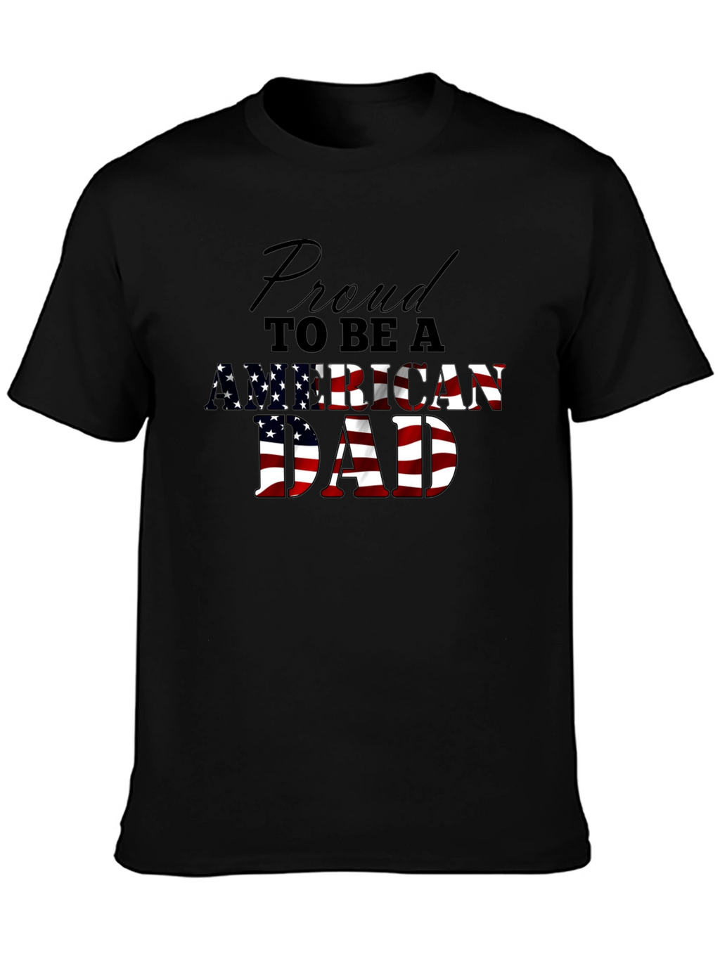 Proud American Dad Graphic Tee