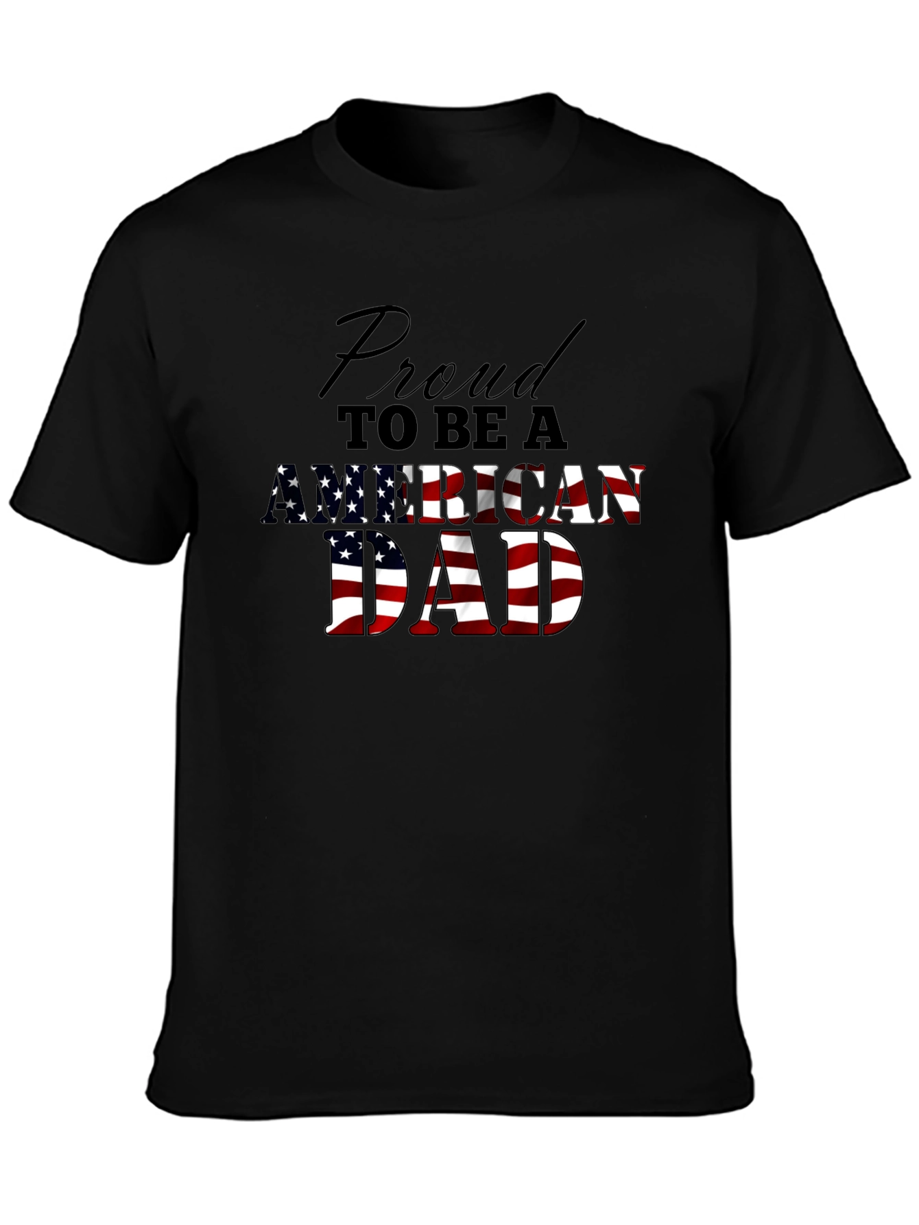 Proud American Dad Graphic Tee