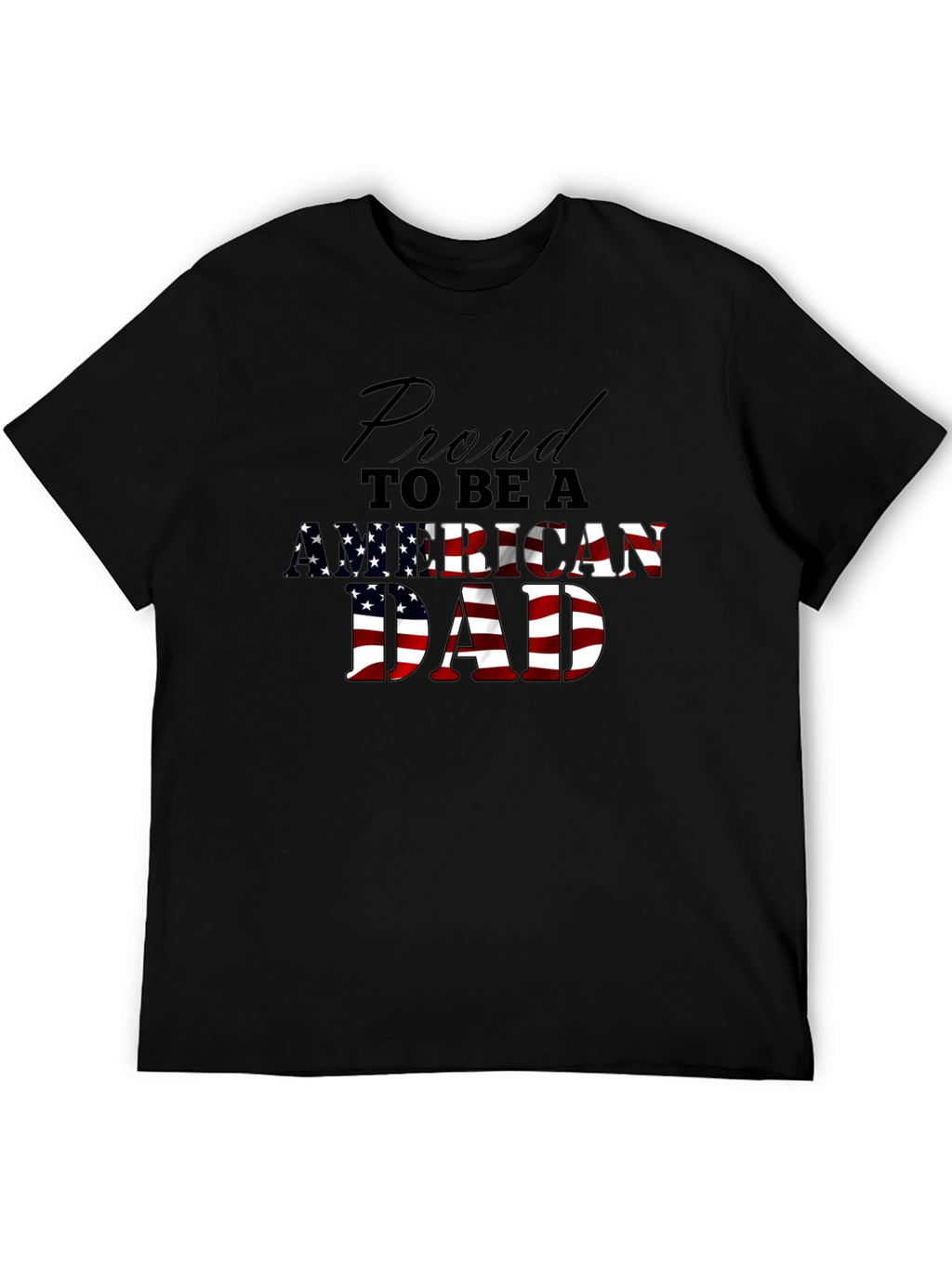 Proud American Dad Graphic Tee