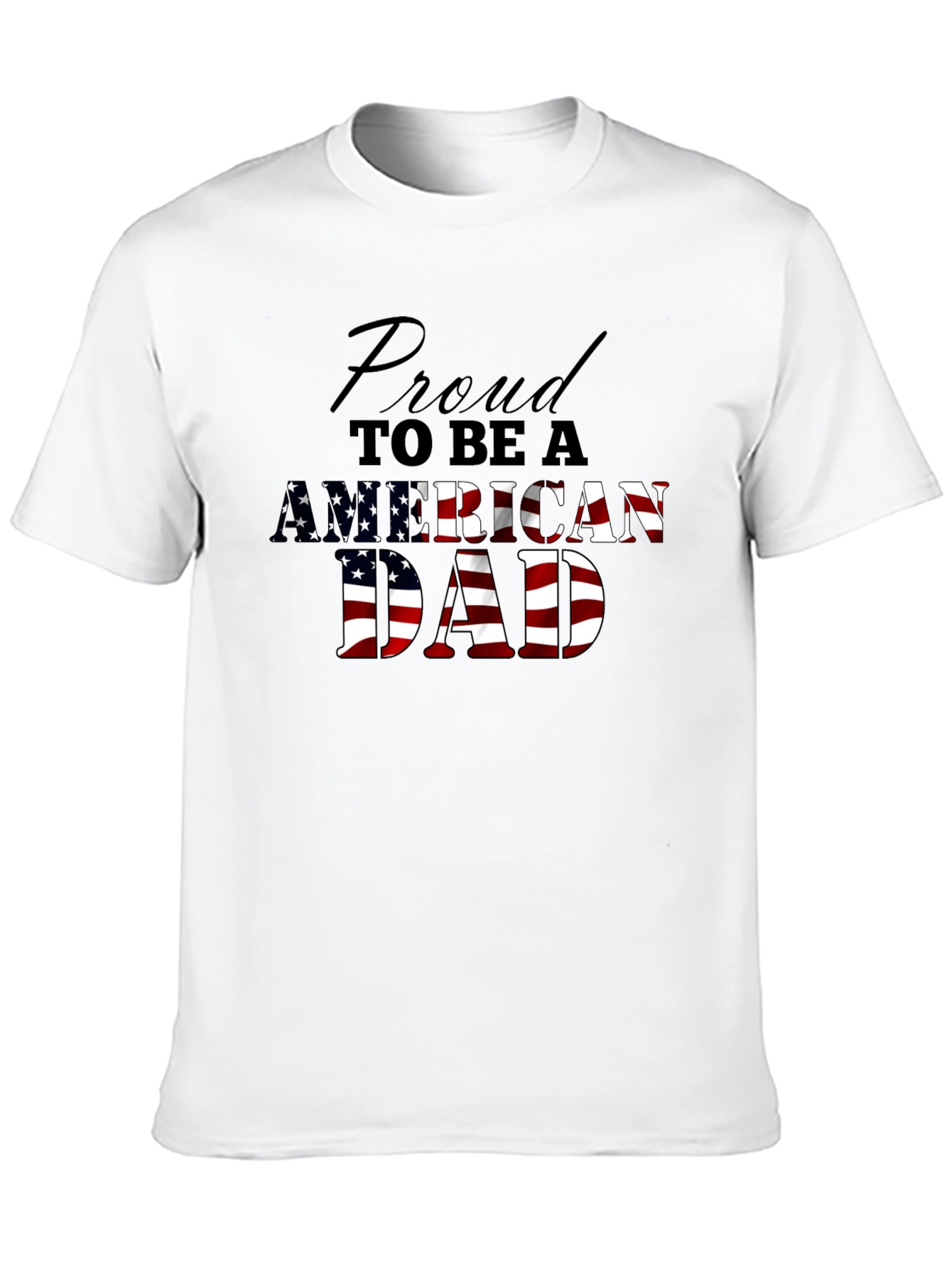 Proud American Dad Graphic Tee
