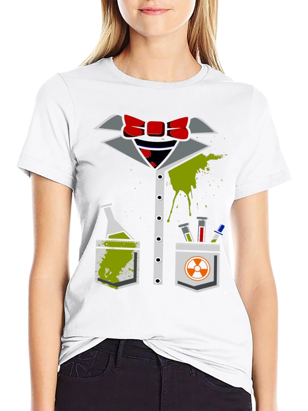 Mad Scientist Costume T-Shirt - Halloween