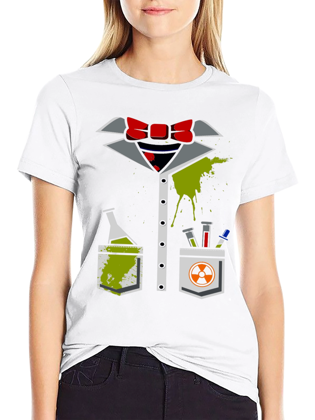 Mad Scientist Costume T-Shirt - Halloween