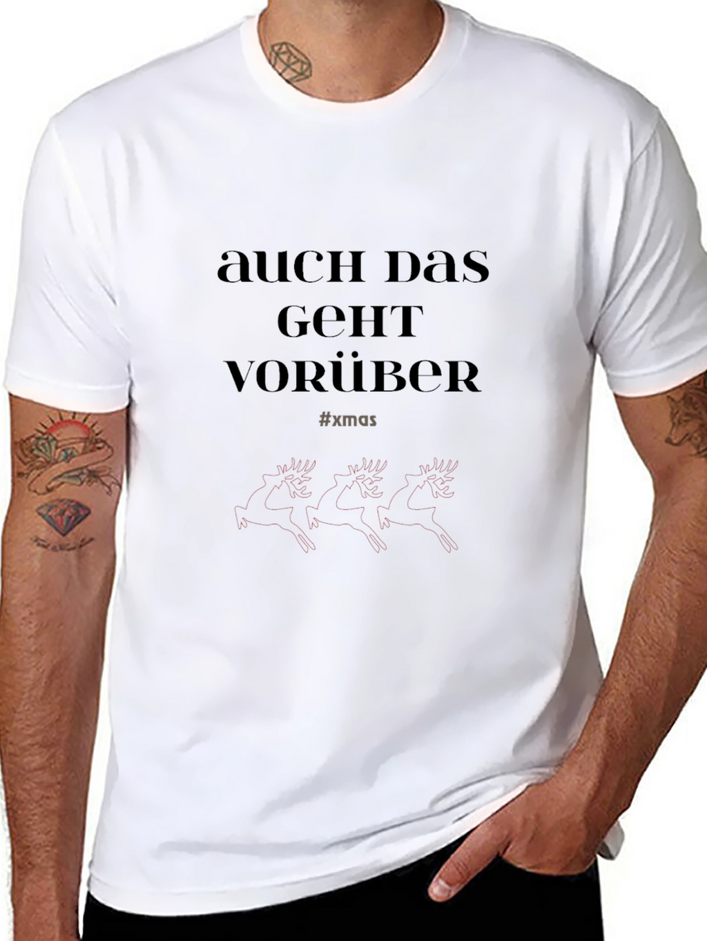 Black T-Shirt: Auch Das Geht Vorüber