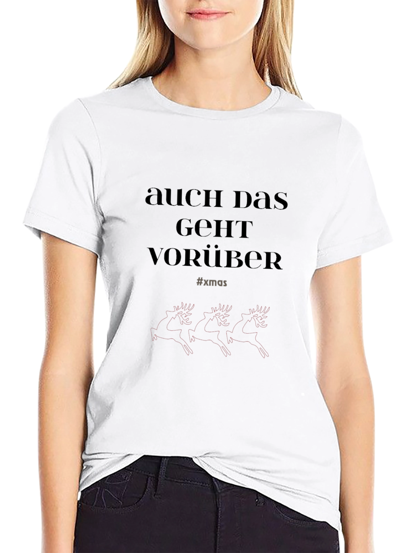 Black T-Shirt: Auch Das Geht Vorüber