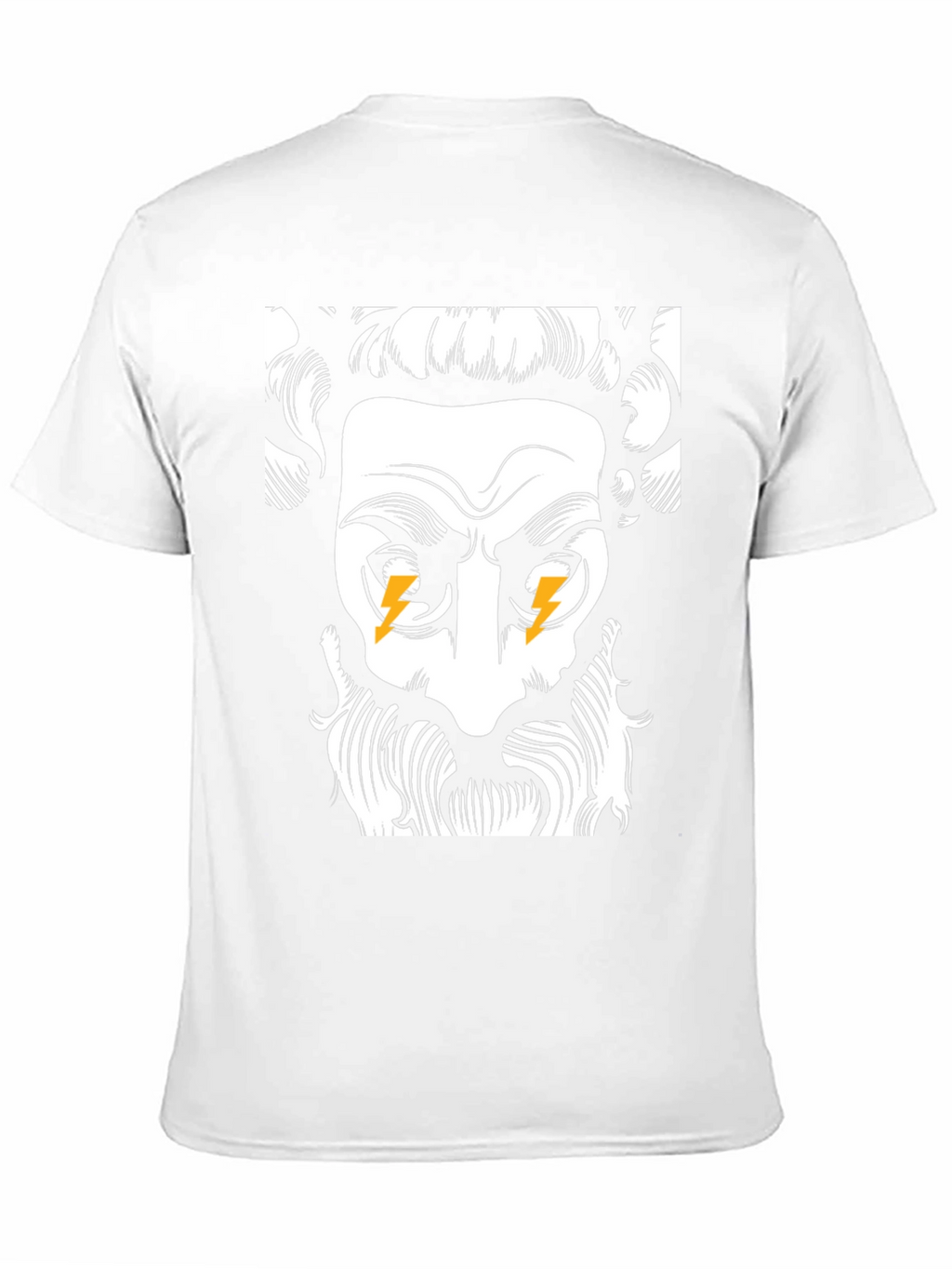 Zeus Lightning Bolt T-Shirt - Black Graphic Tee