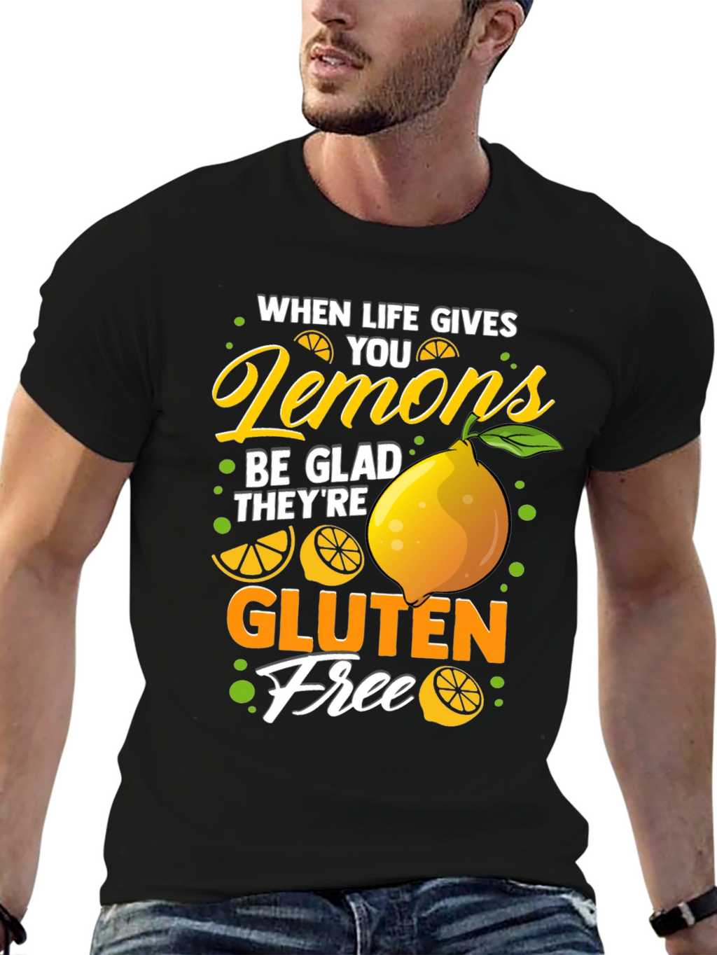 Lemon Gluten Free Graphic Tee