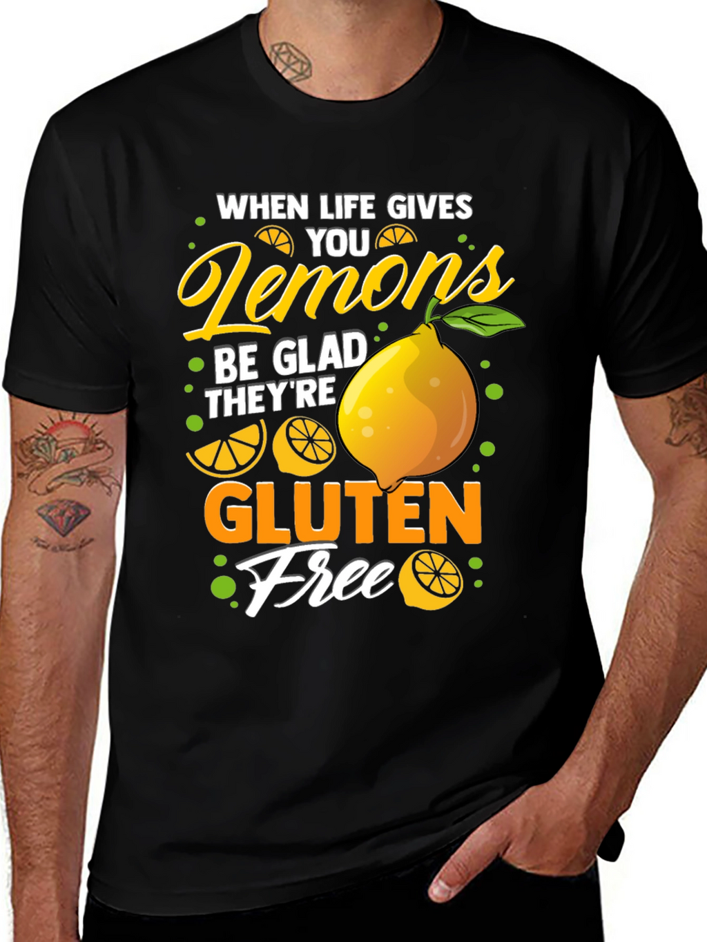 Lemon Gluten Free Graphic Tee