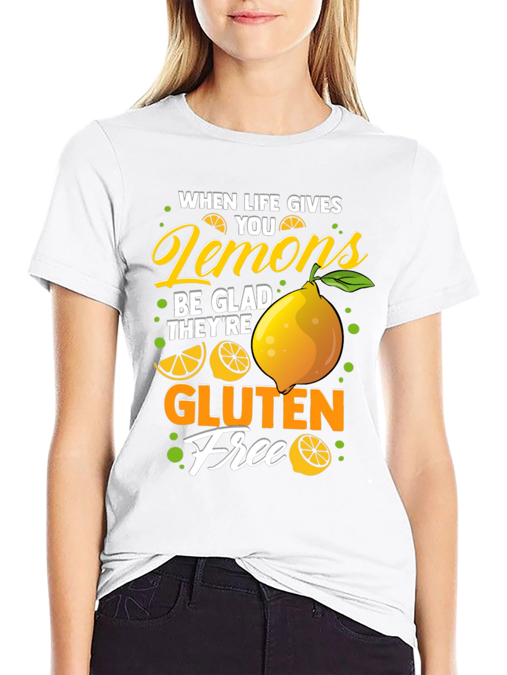 Lemon Gluten Free Graphic Tee