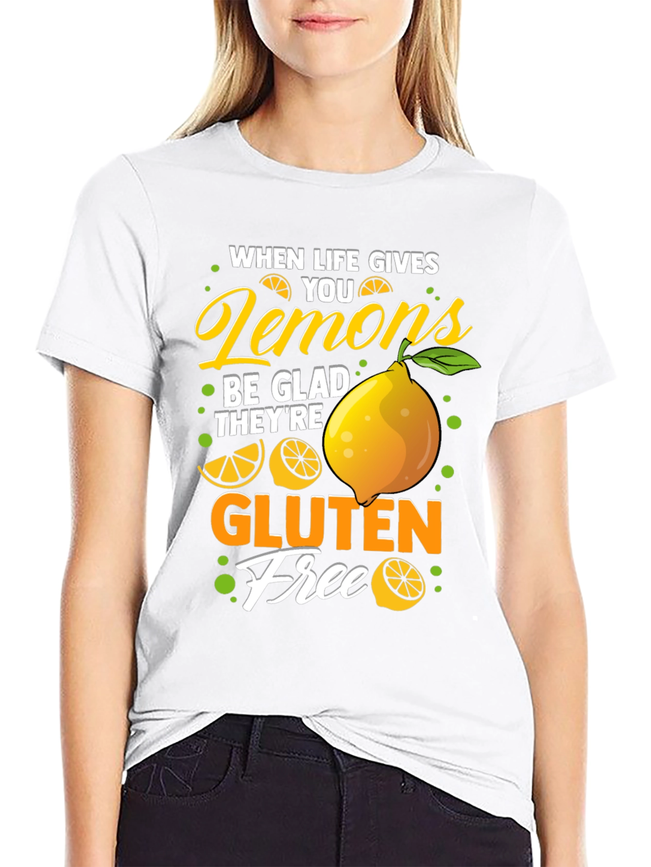 Lemon Gluten Free Graphic Tee