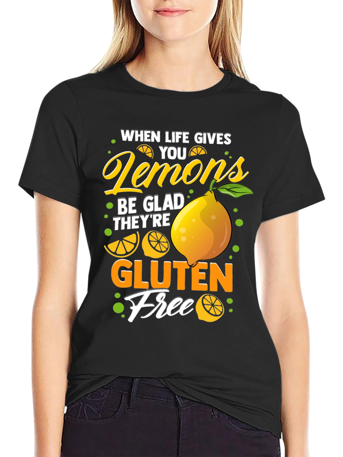 Lemon Gluten Free Graphic Tee