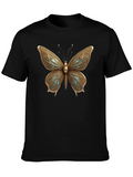 Butterfly Graphic Tee - Stylish Menswear