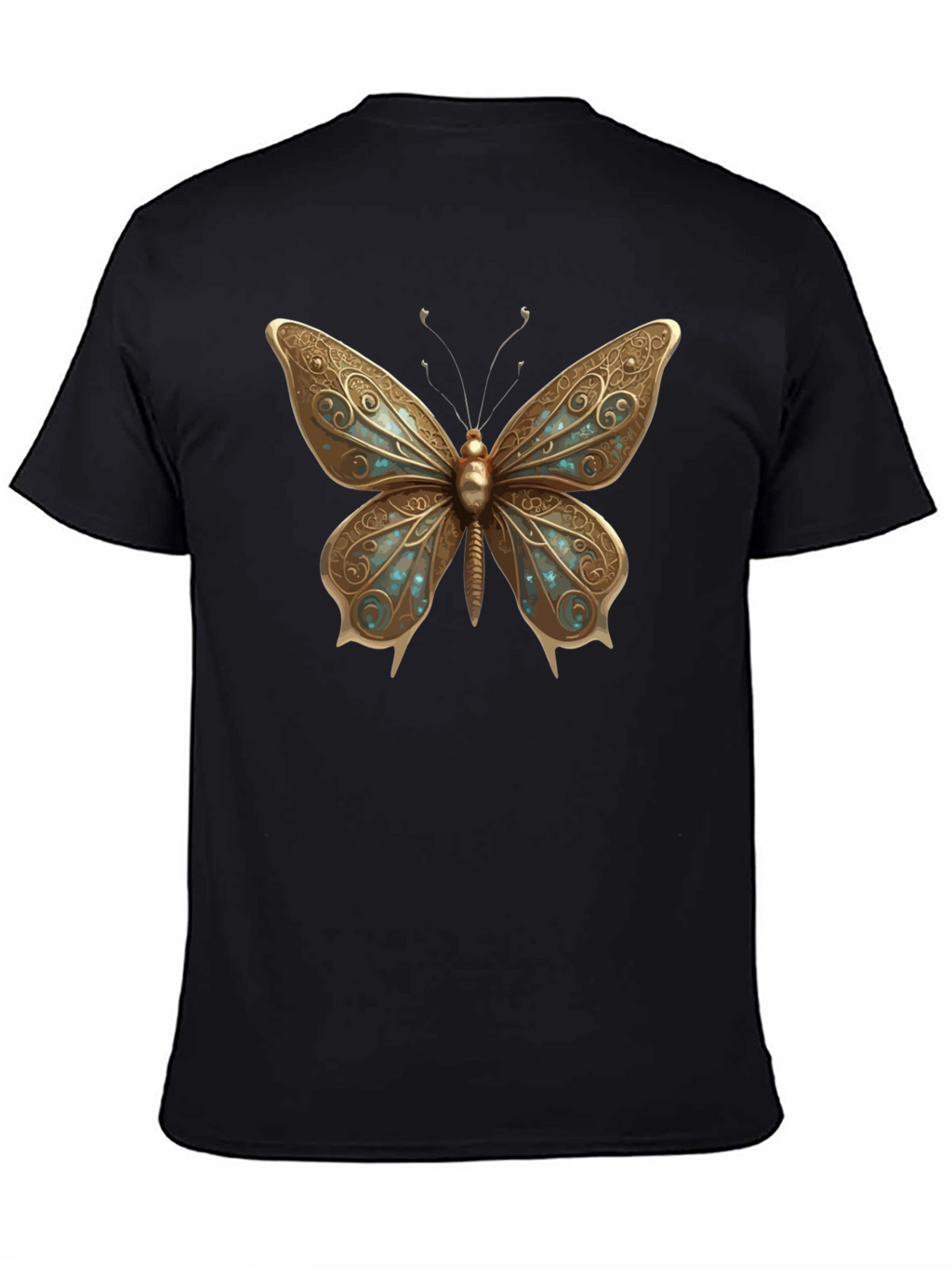Butterfly Graphic Tee - Stylish Menswear