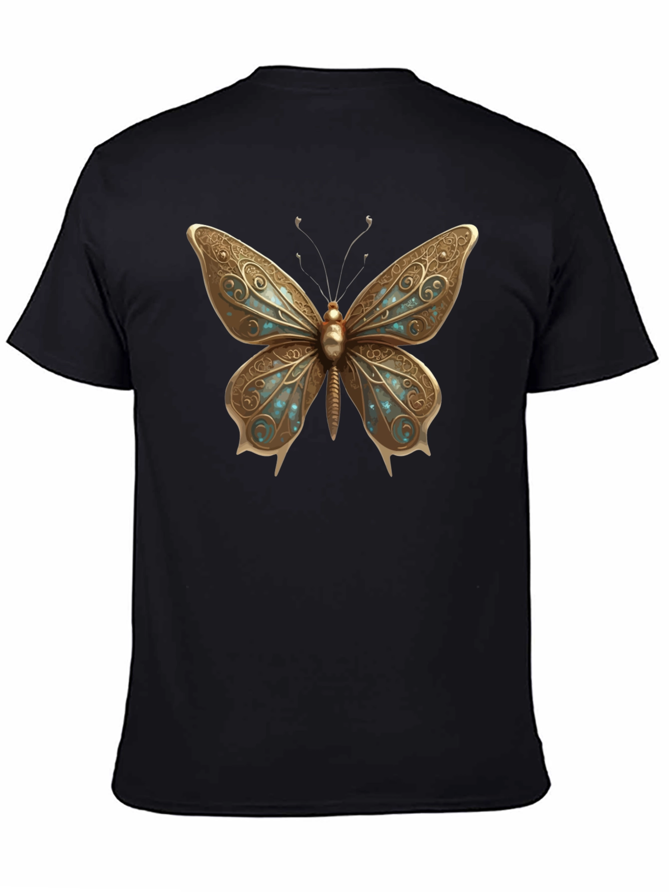 Butterfly Graphic Tee - Stylish Menswear