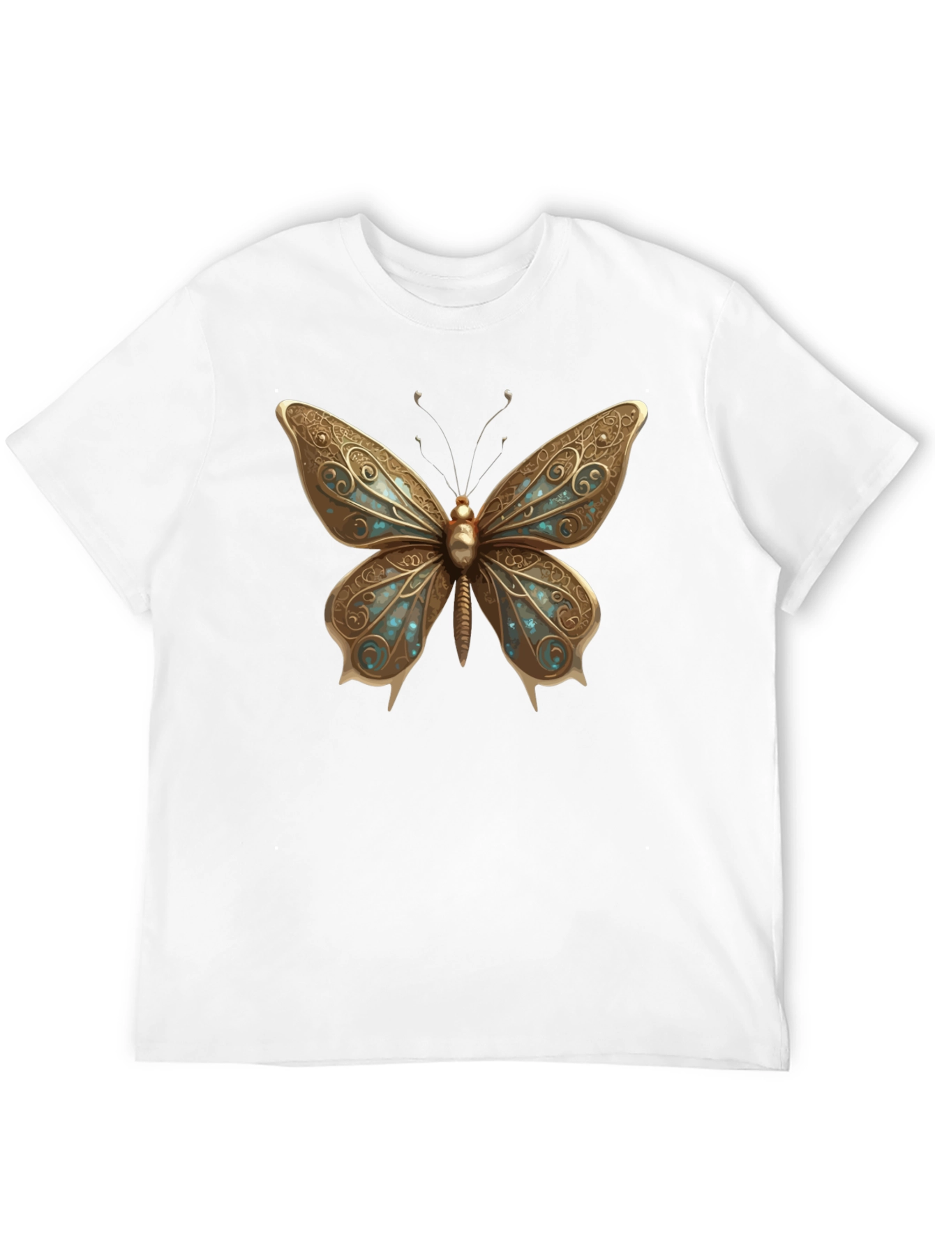 Butterfly Graphic Tee - Stylish Menswear