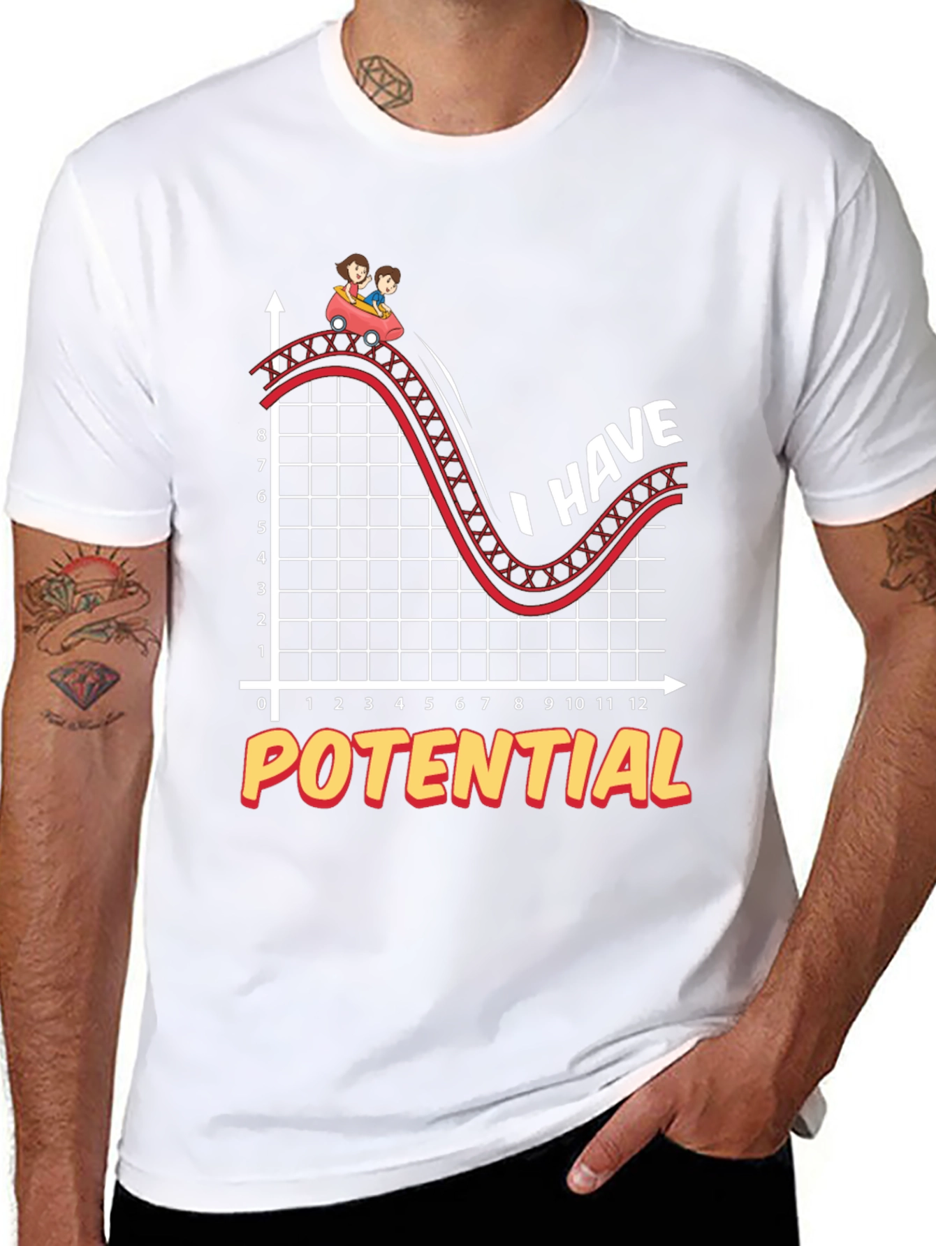 I Have Potential T-Shirt - Funny Science Physics Tee