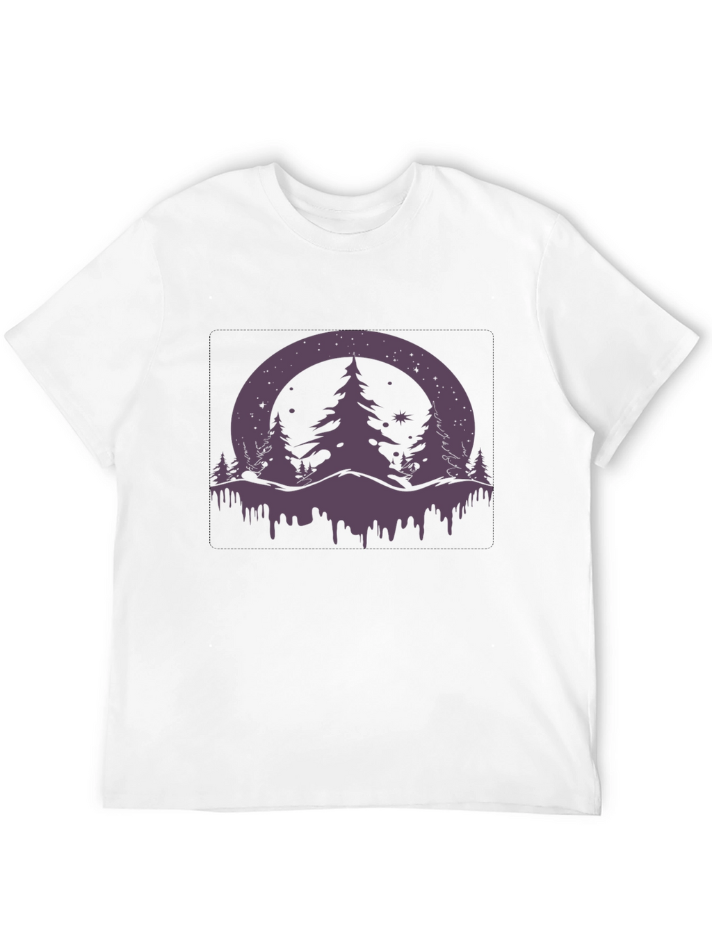 Abstract Tree Graphic Tee