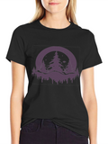 Abstract Tree Graphic Tee