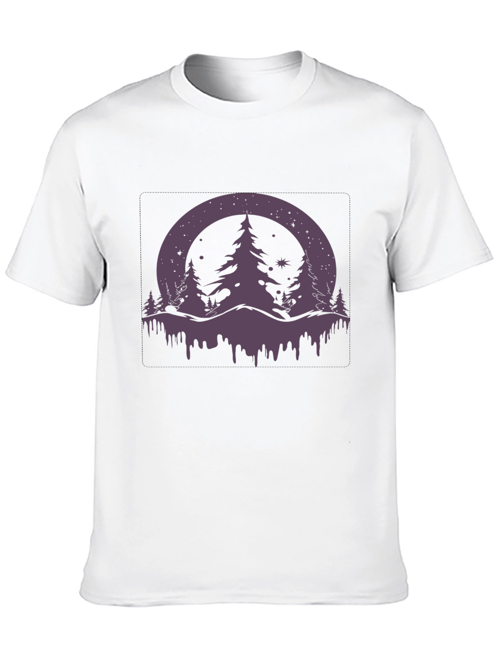 Abstract Tree Graphic Tee