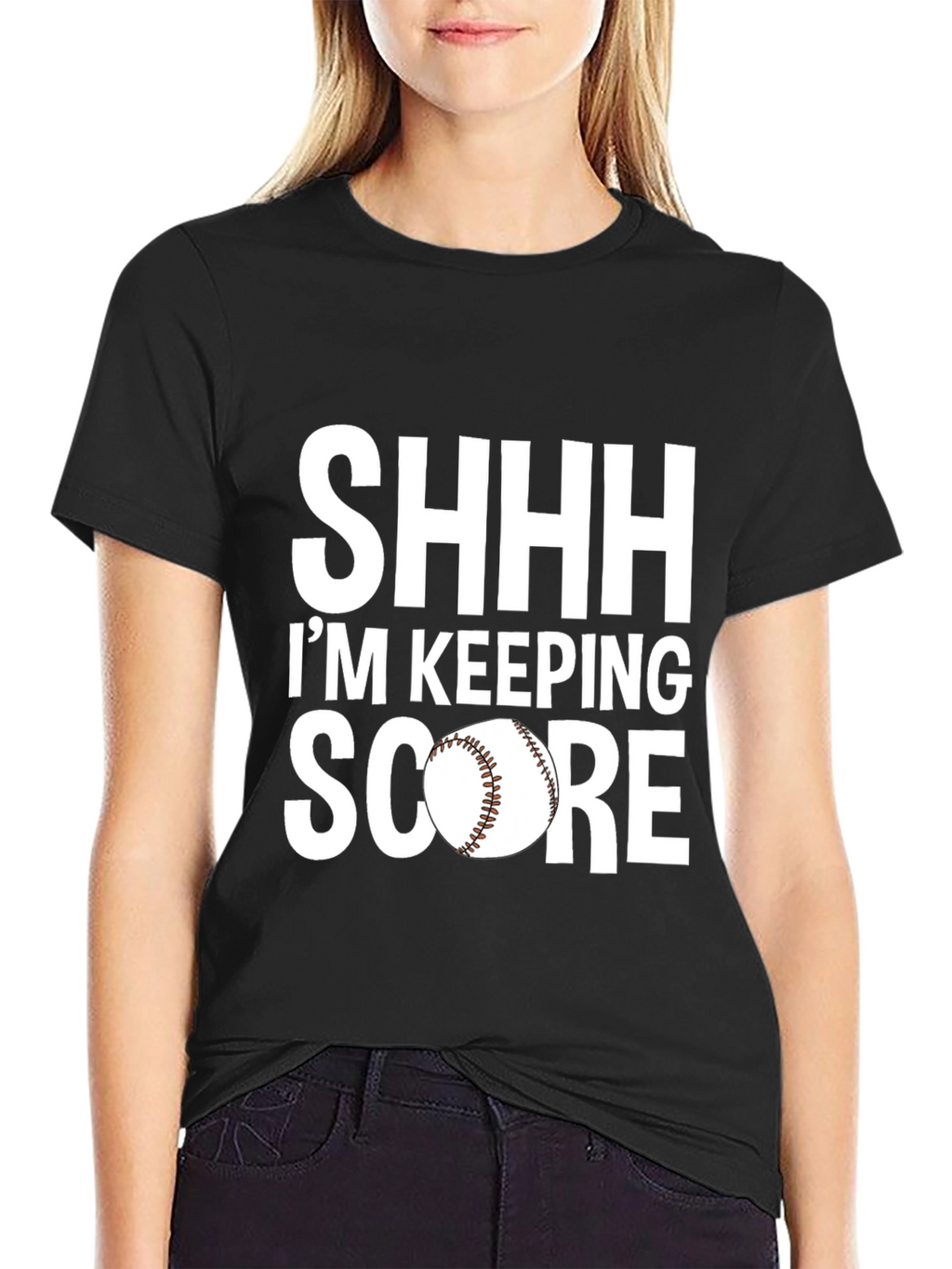 Baseball Score Keeper Graphic Tee