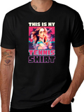 Retro Tennis T-Shirt - This is My Tennis Shirt