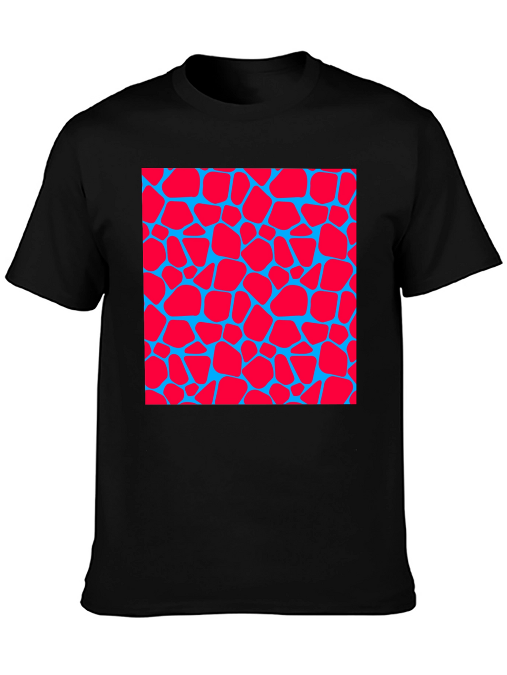 Bold Patterned Graphic Tee
