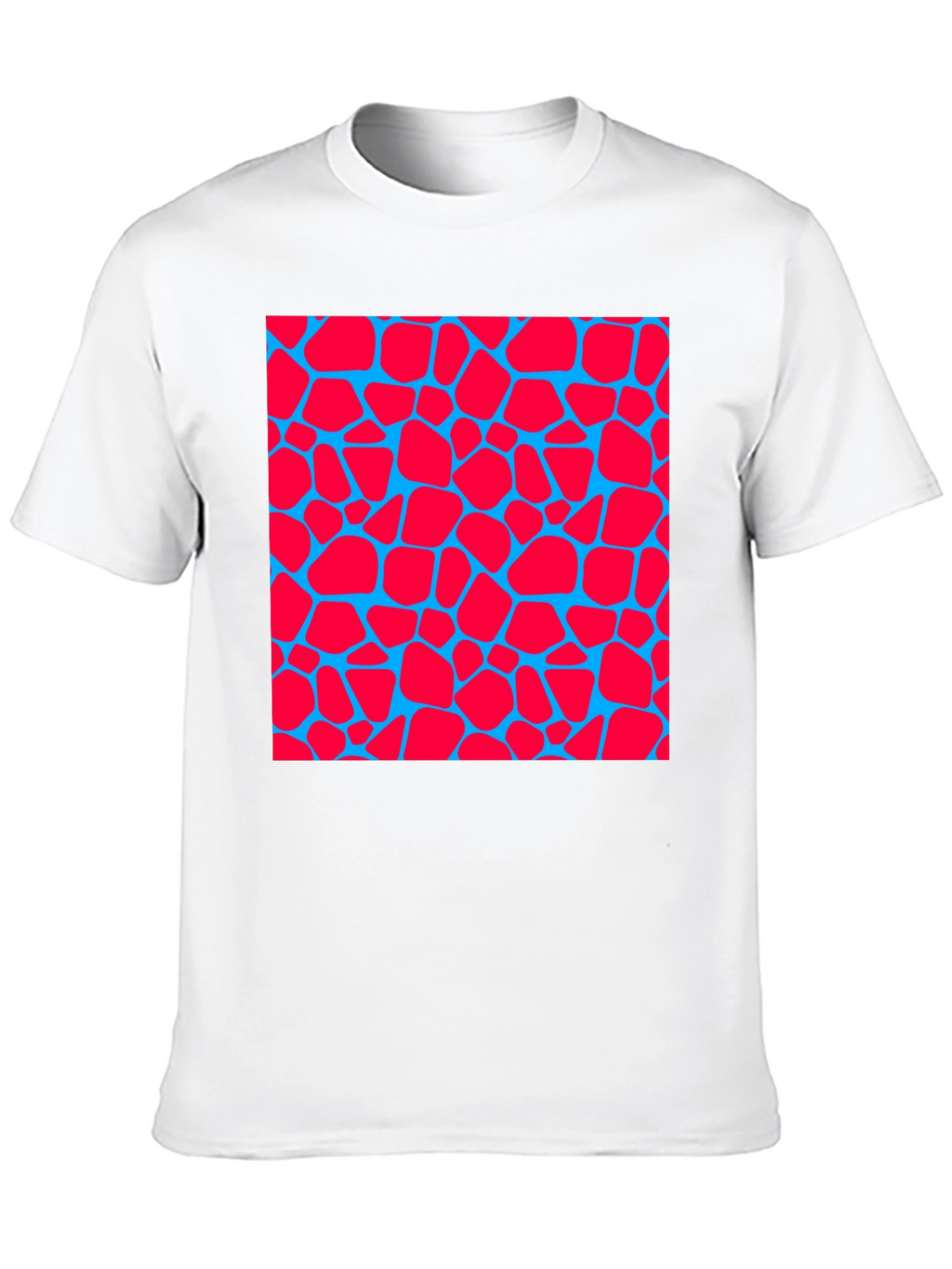 Bold Patterned Graphic Tee