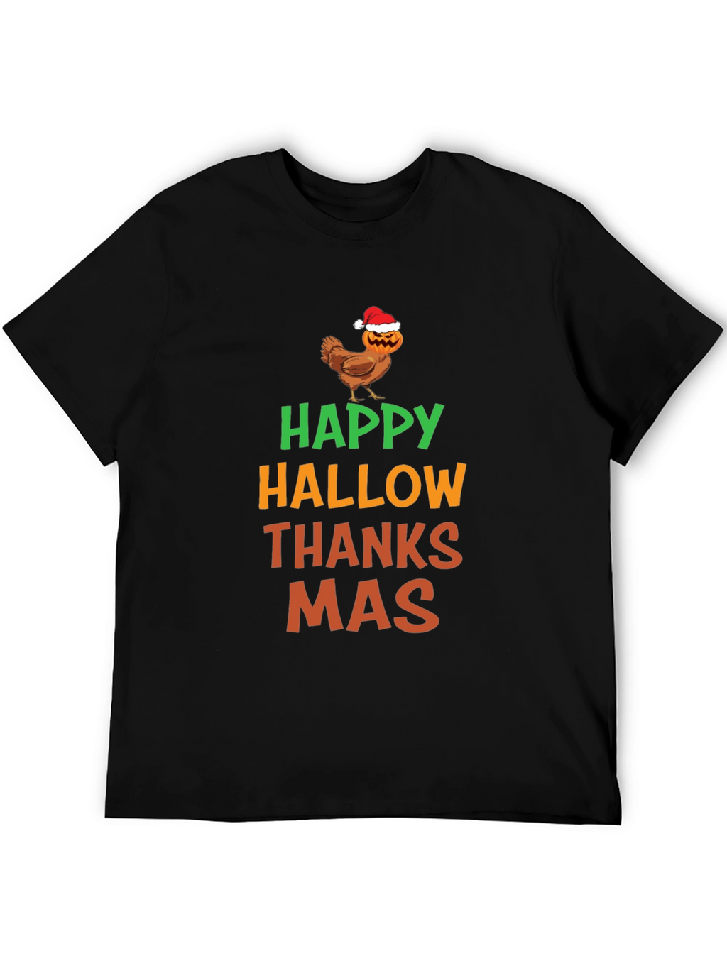 Happy Hallowthanksmas Graphic T-Shirt
