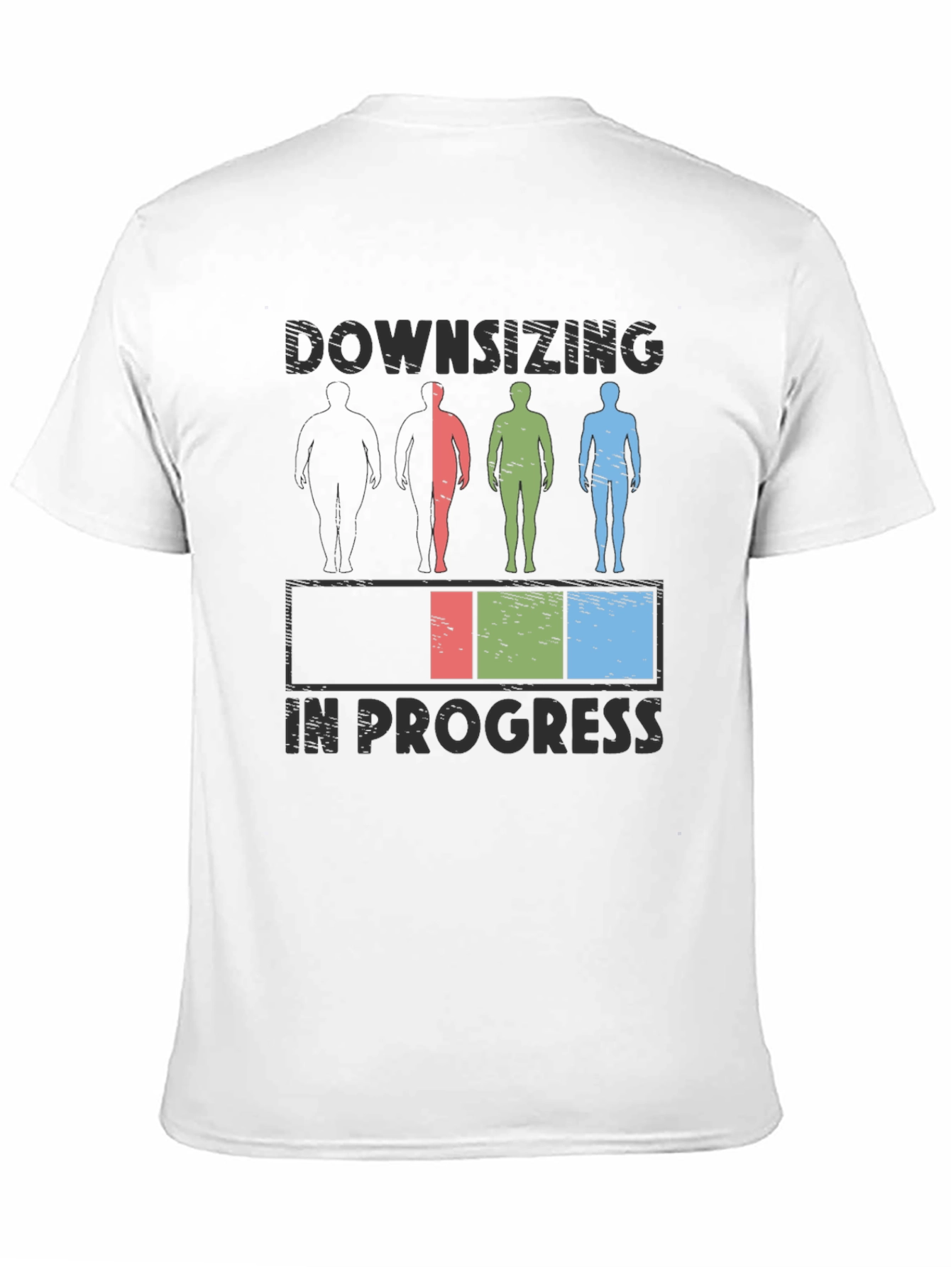 Downsizing In Progress Graphic T-Shirt