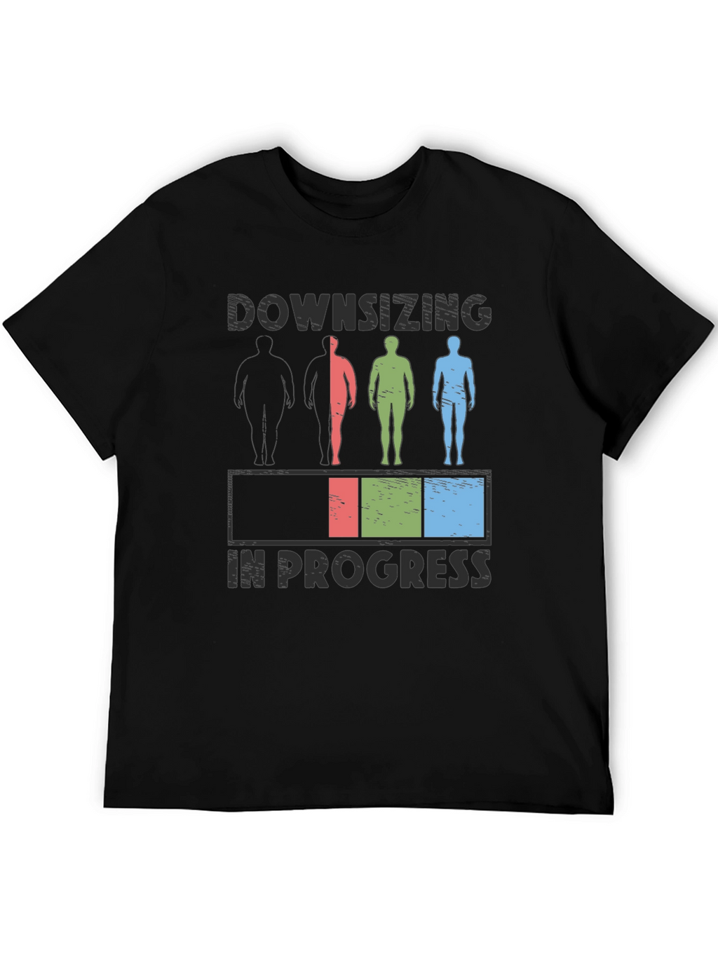 Downsizing In Progress Graphic T-Shirt