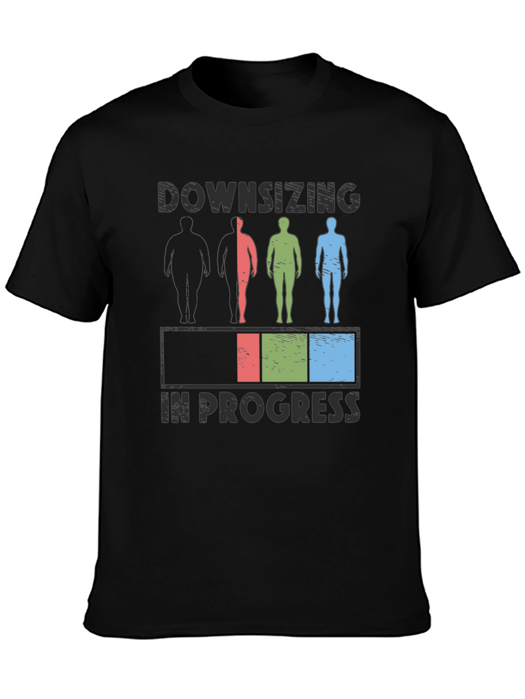 Downsizing In Progress Graphic T-Shirt