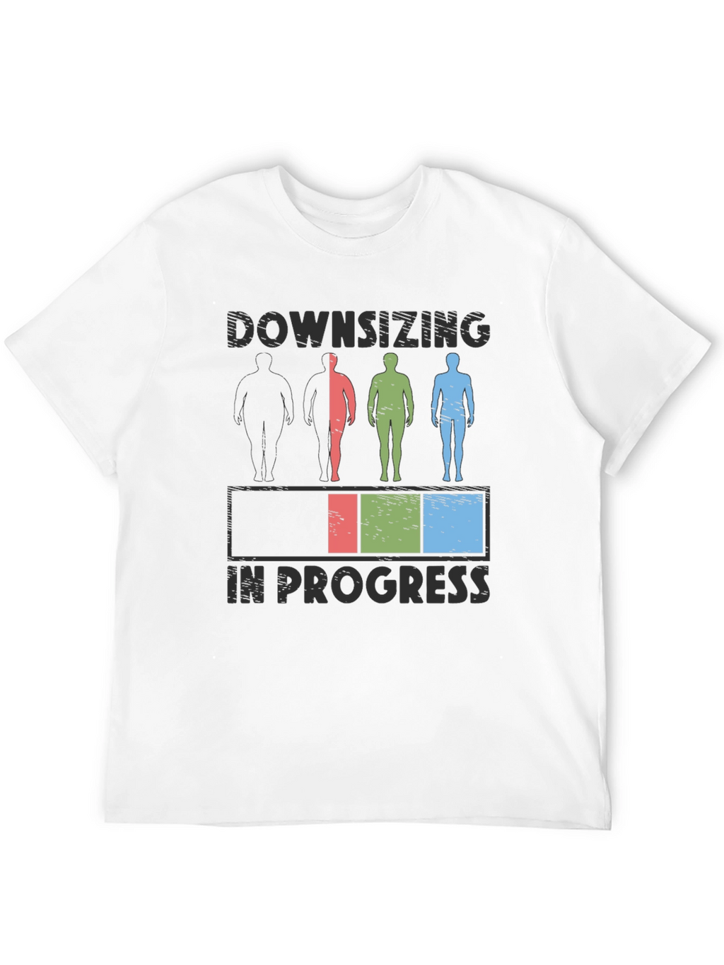 Downsizing In Progress Graphic T-Shirt