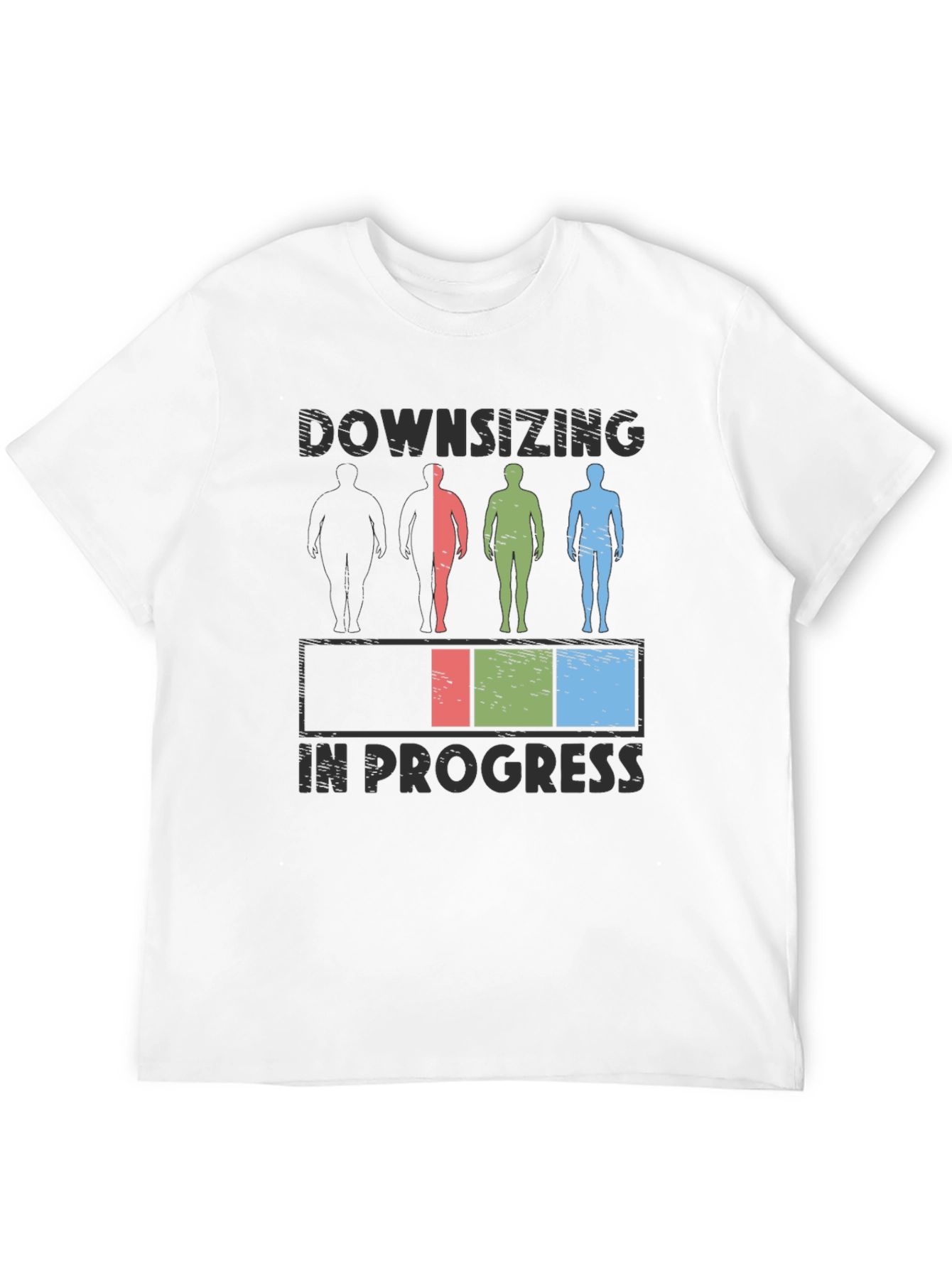 Downsizing In Progress Graphic T-Shirt