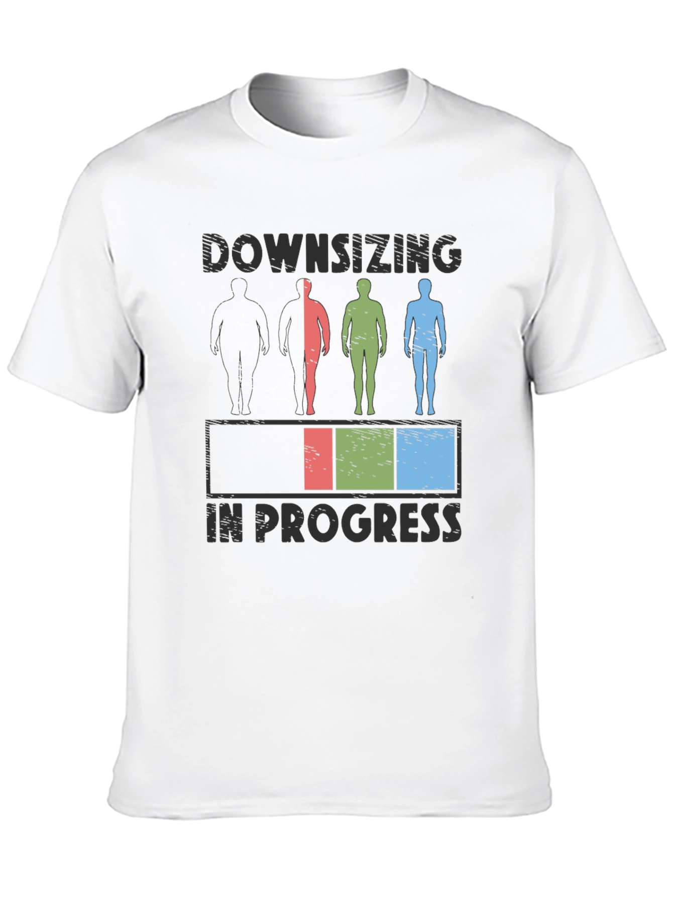 Downsizing In Progress Graphic T-Shirt