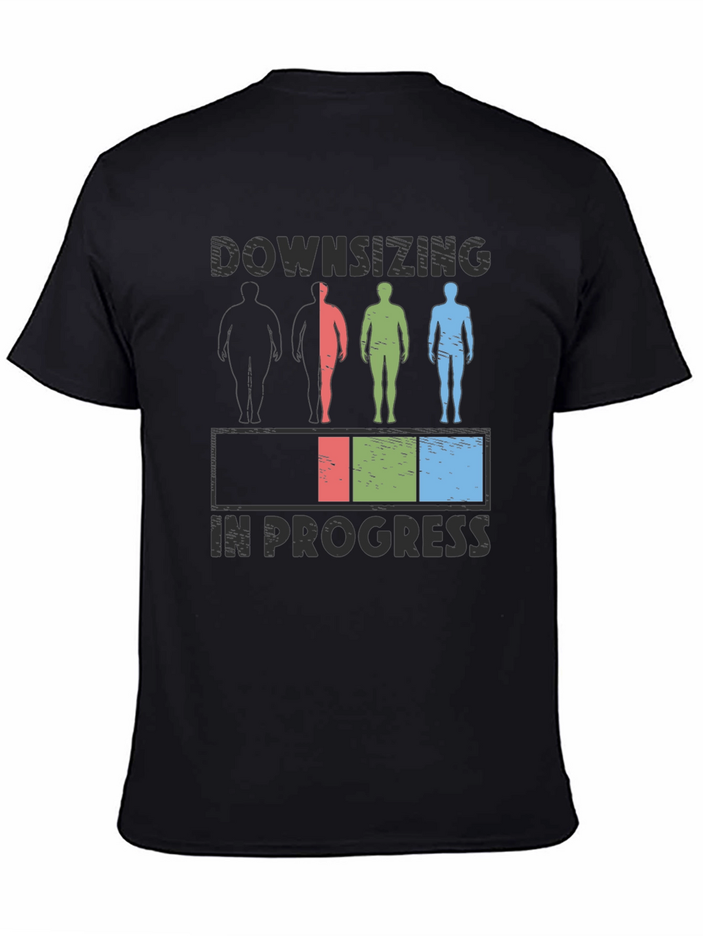 Downsizing In Progress Graphic T-Shirt