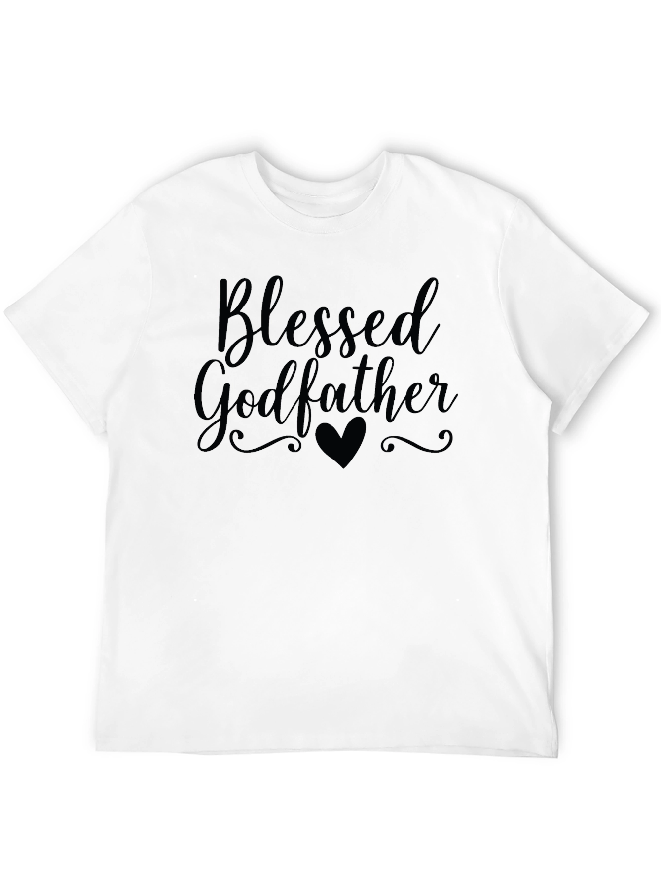 Blessed Godfather Black T-Shirt