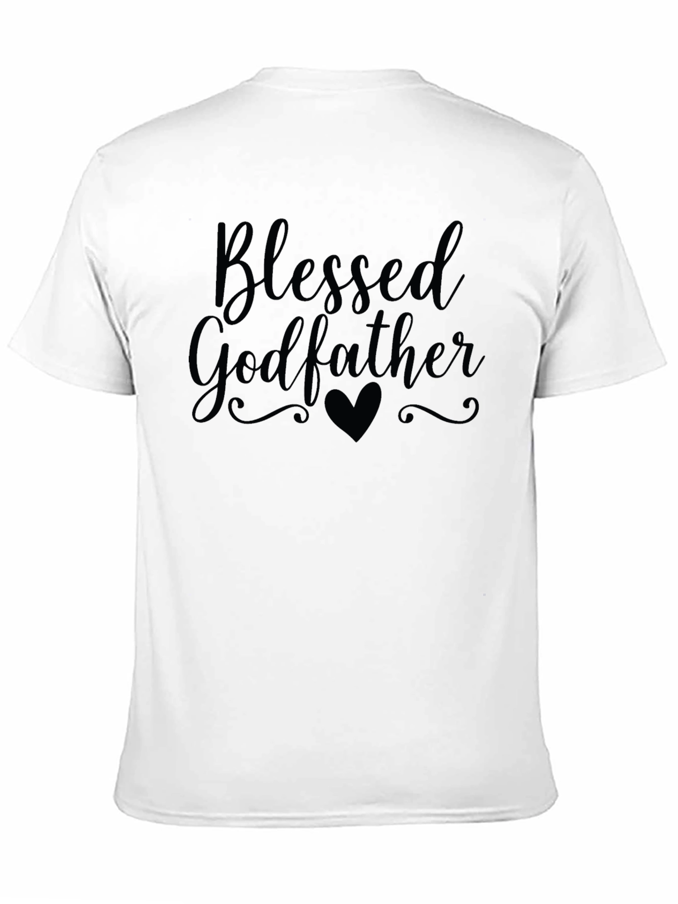 Blessed Godfather Black T-Shirt