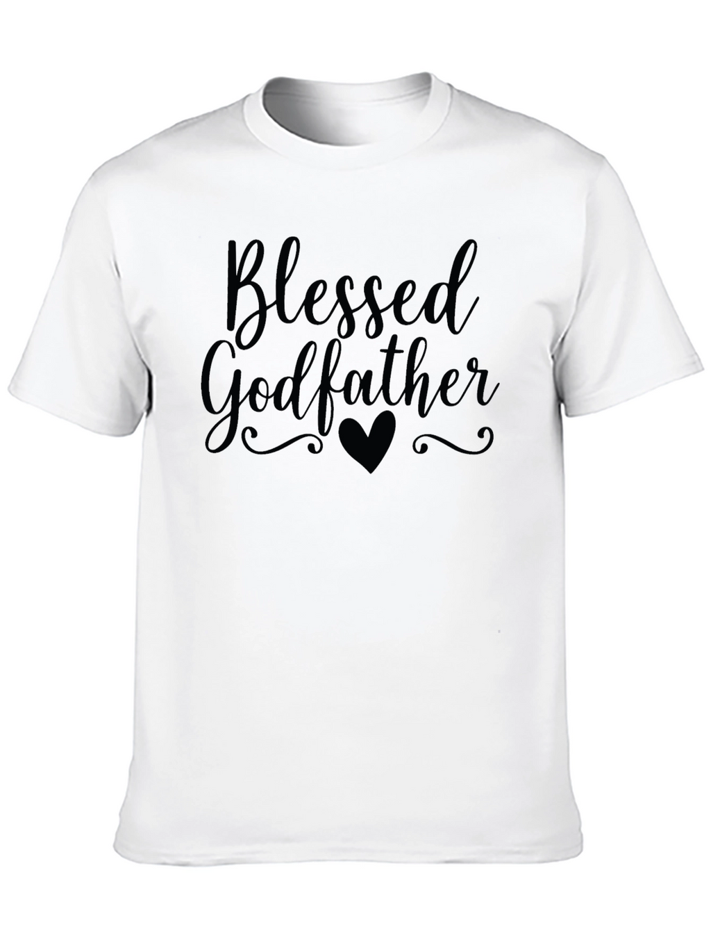 Blessed Godfather Black T-Shirt